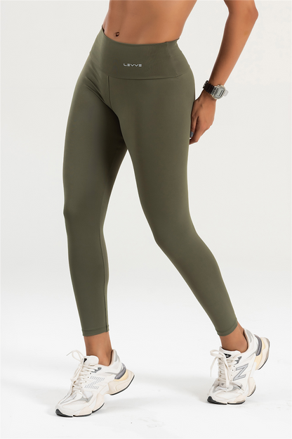 Women's Fitness Leggings Pulse Green Olive