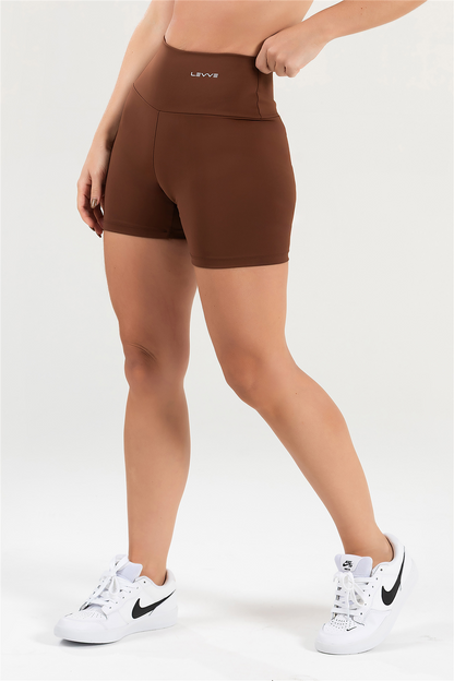 Shorts Women's Fitness Pulse Brown