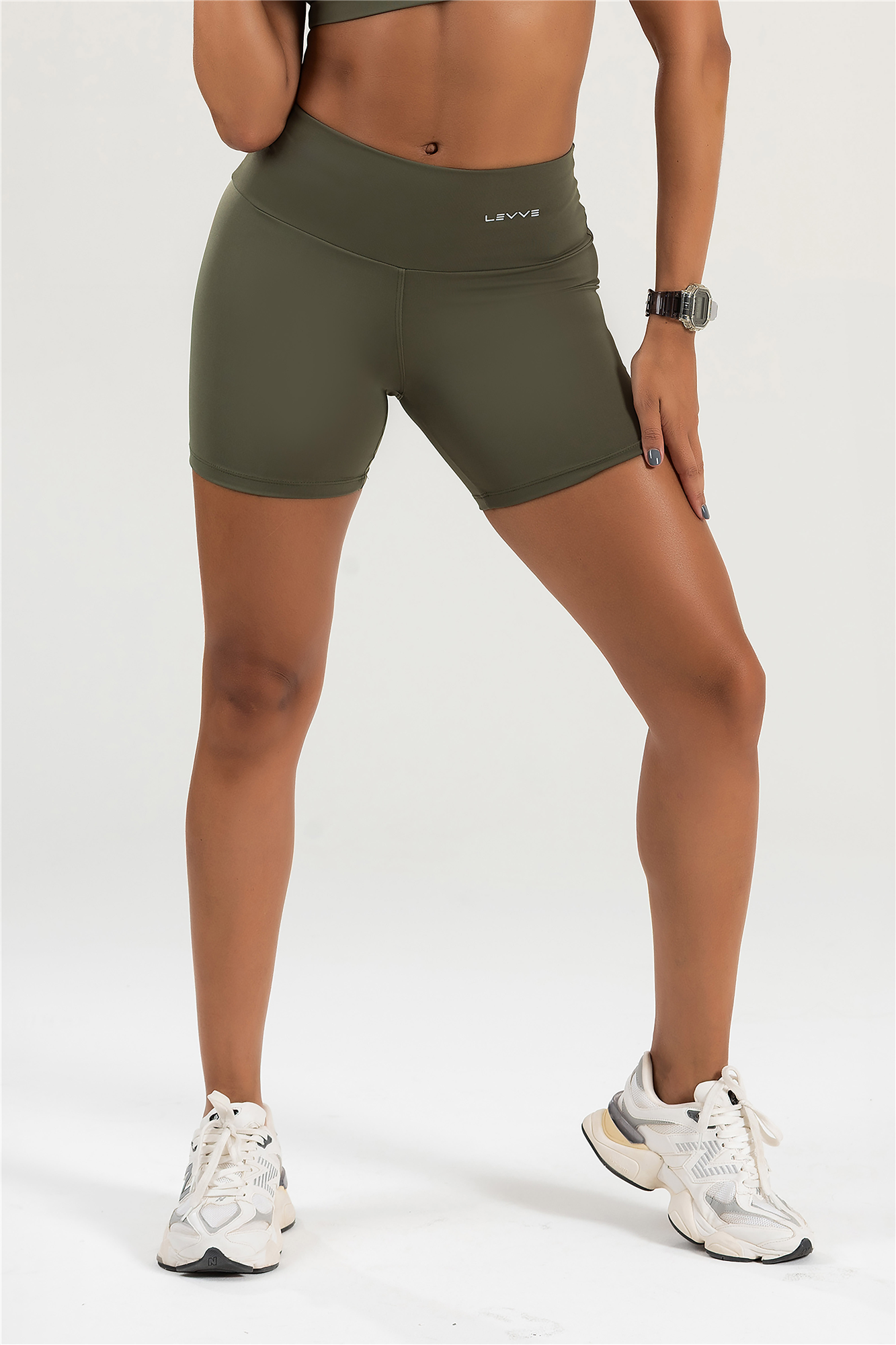 Shorts Women's Fitness Pulse Green Olive