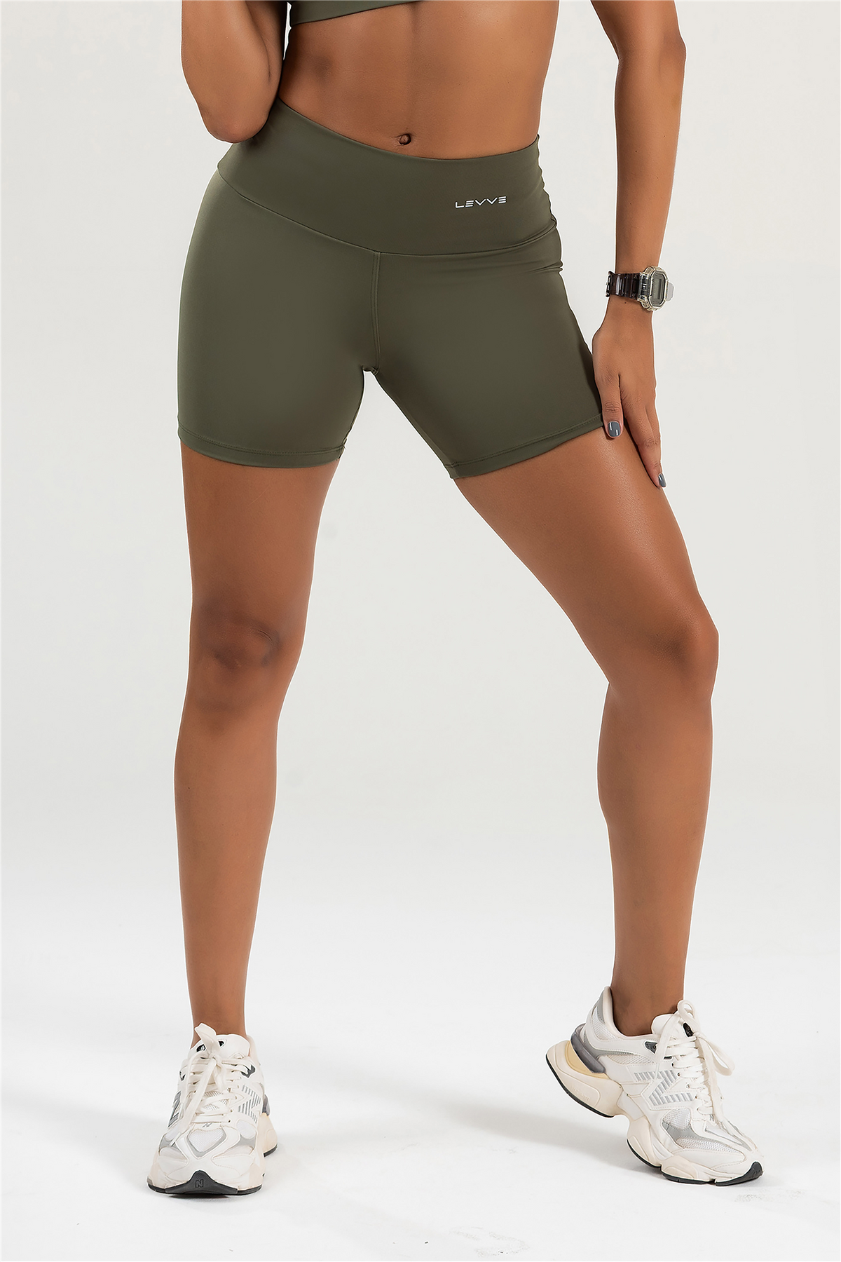 Shorts Women's Fitness Pulse Green Olive