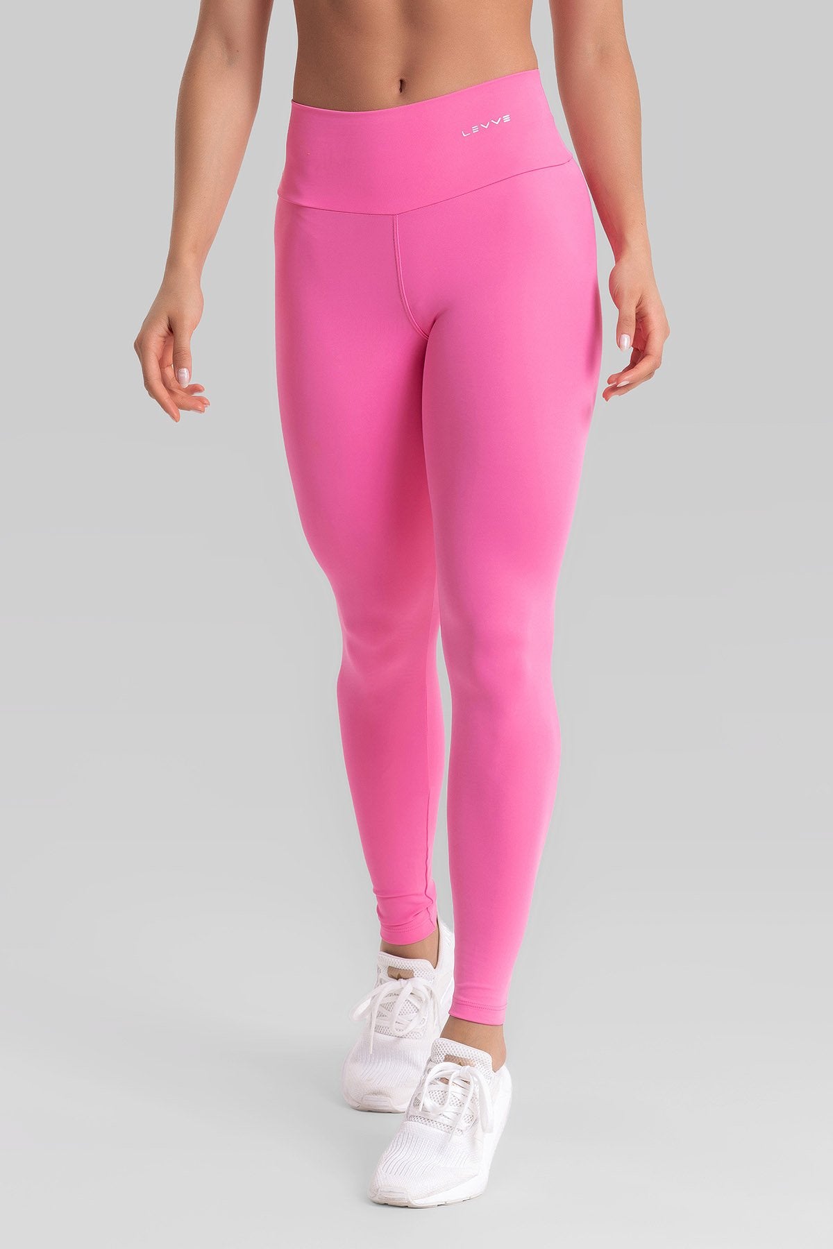Women's Fitness Leggings Basic Nory Intense - Pop Pink
