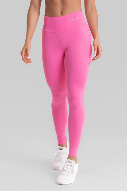 Women's Fitness Leggings Basic Nory Intense - Pop Pink