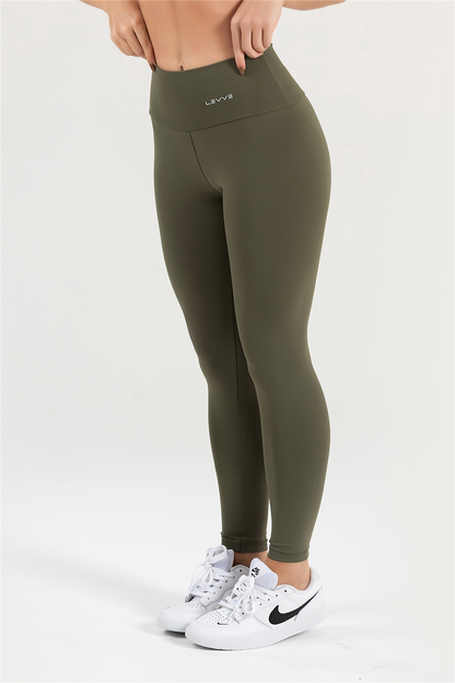 Women's Fitness Leggings Pulse Green Olive