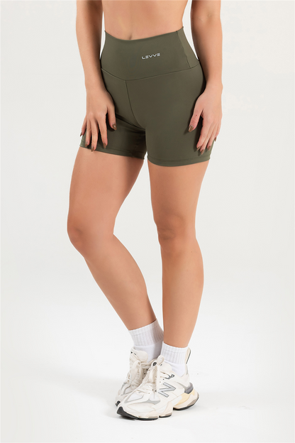 Shorts Women's Fitness Pulse Green Olive