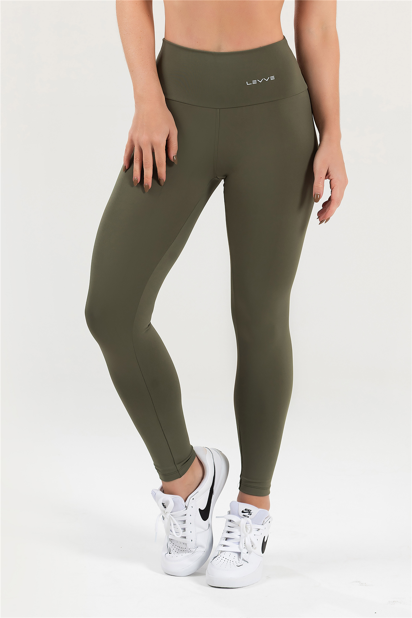 Women's Fitness Leggings Pulse Green Olive
