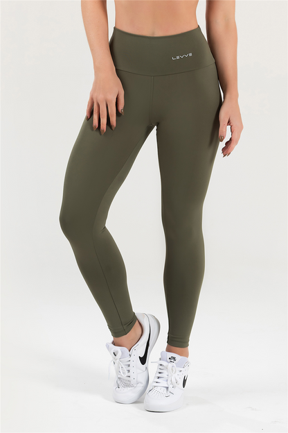 Women's Fitness Leggings Pulse Green Olive