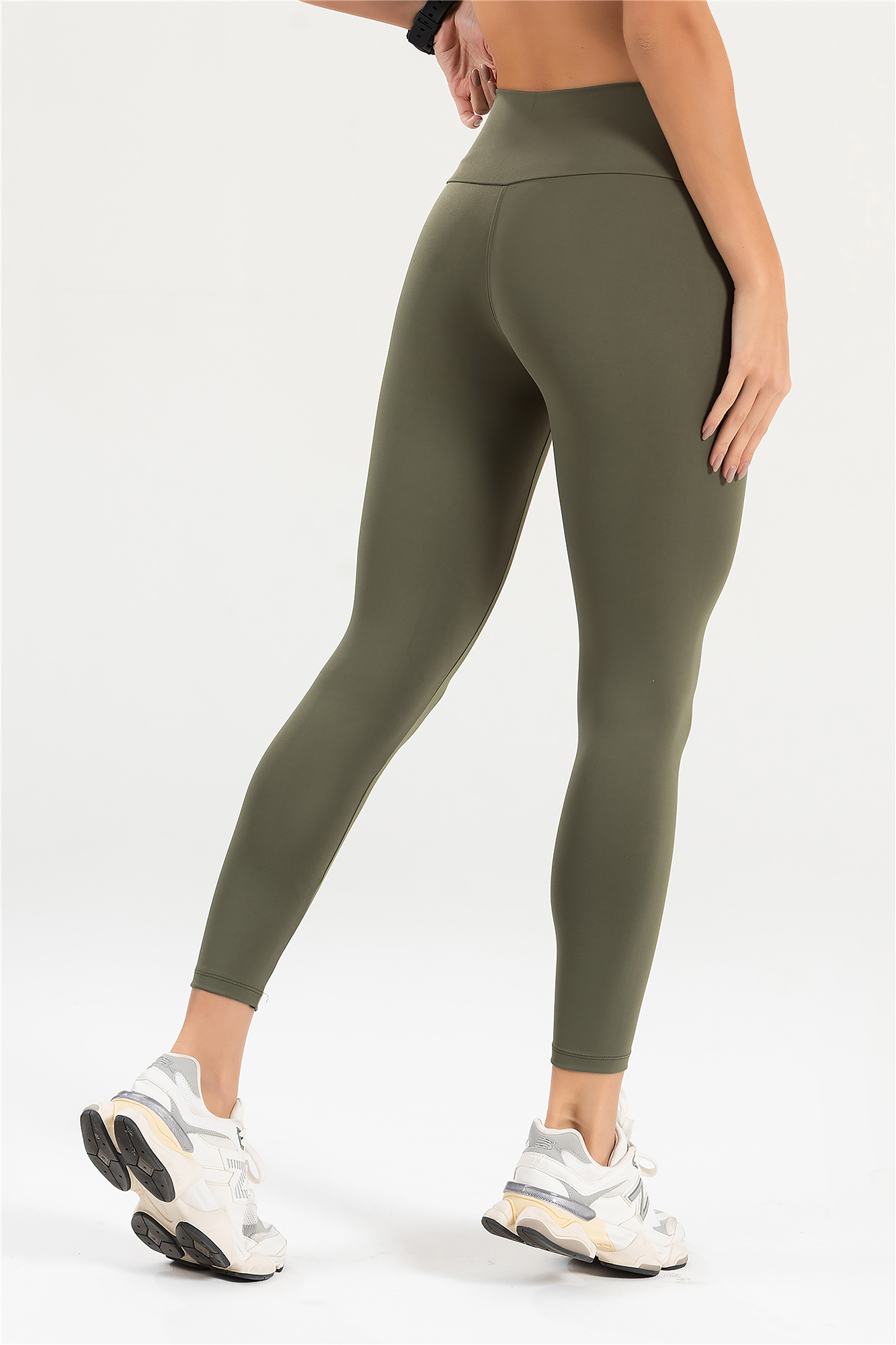 Women's Fitness Leggings Pulse Green Olive