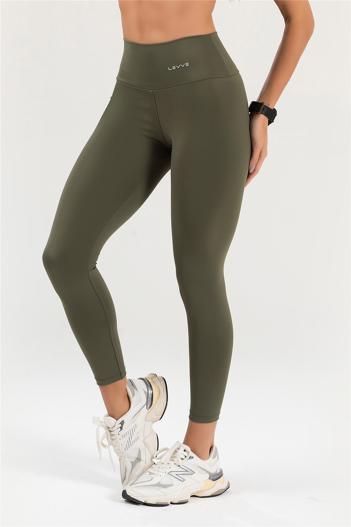 Women's Fitness Leggings Pulse Green Olive