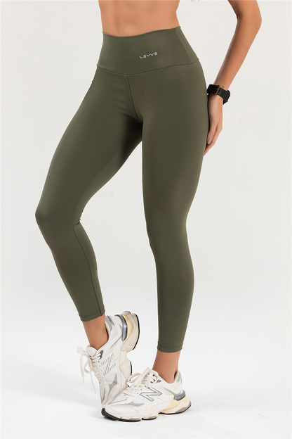 Women's Fitness Leggings Pulse Green Olive