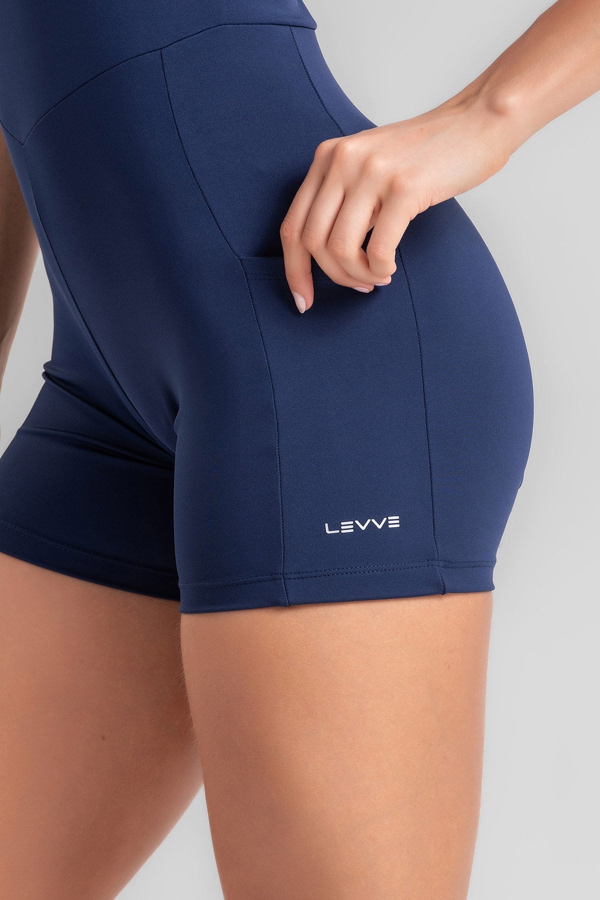 Women's Adjustable Strap Unitard Nory Intense - Navy