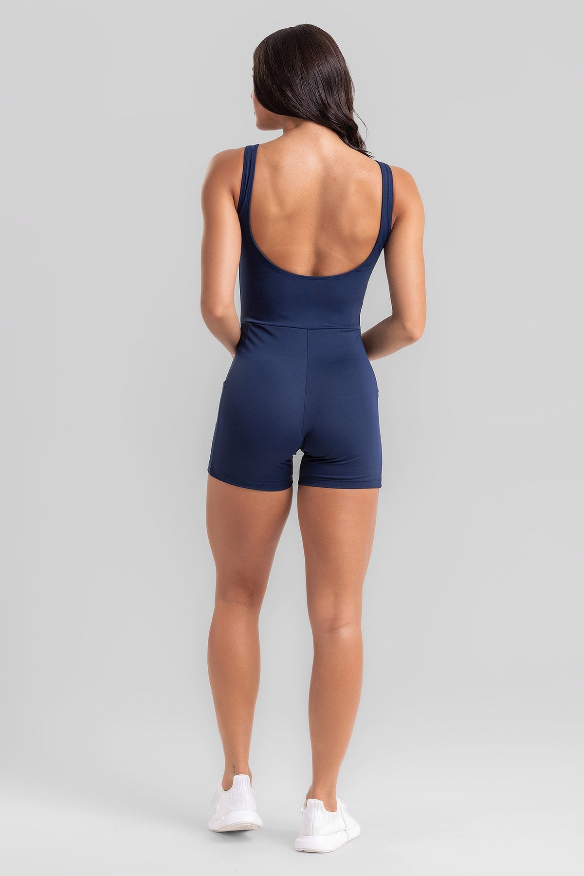 Women's Adjustable Strap Unitard Nory Intense - Navy