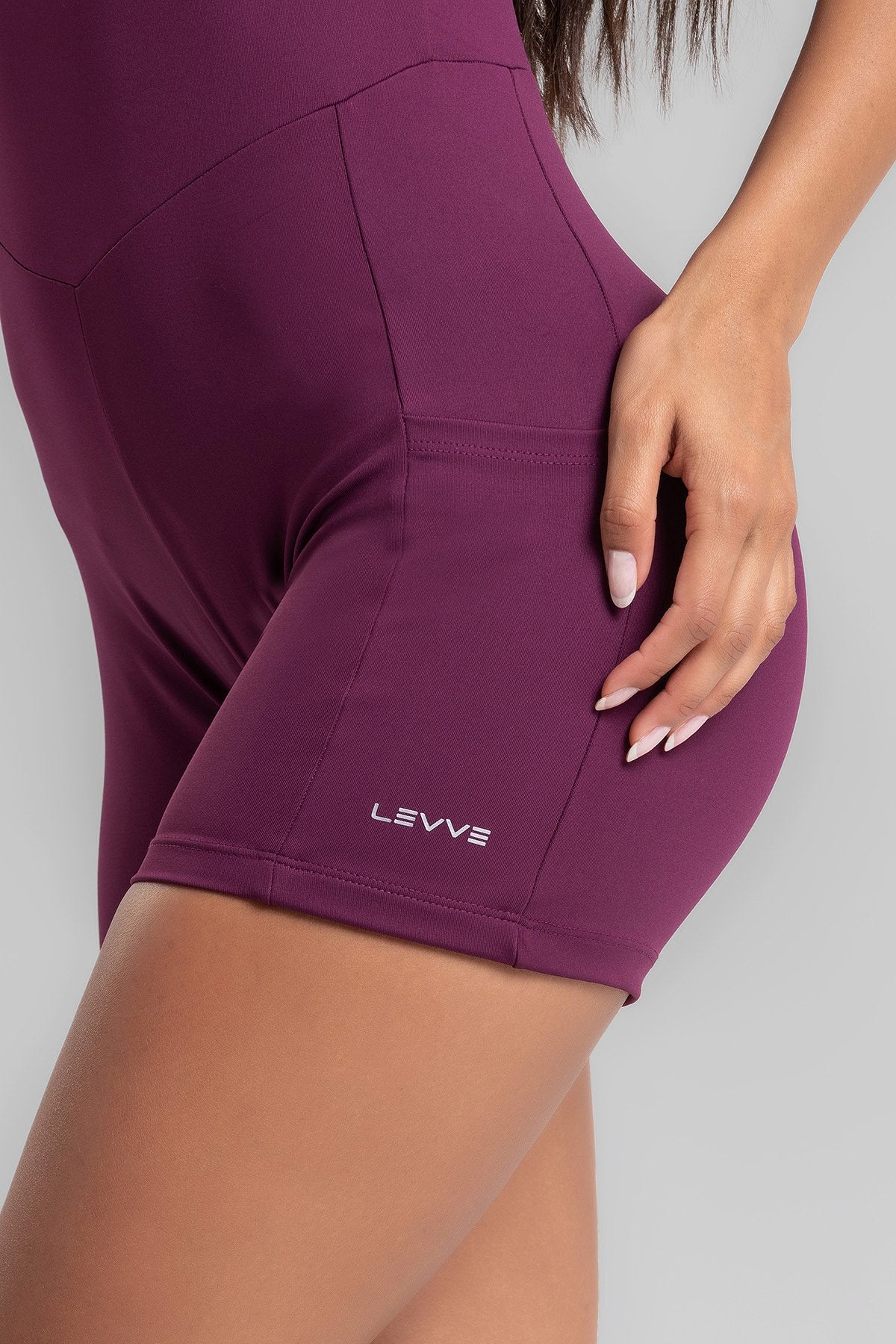 Women's Adjustable Strap Unitard Nory Intense - Malbec