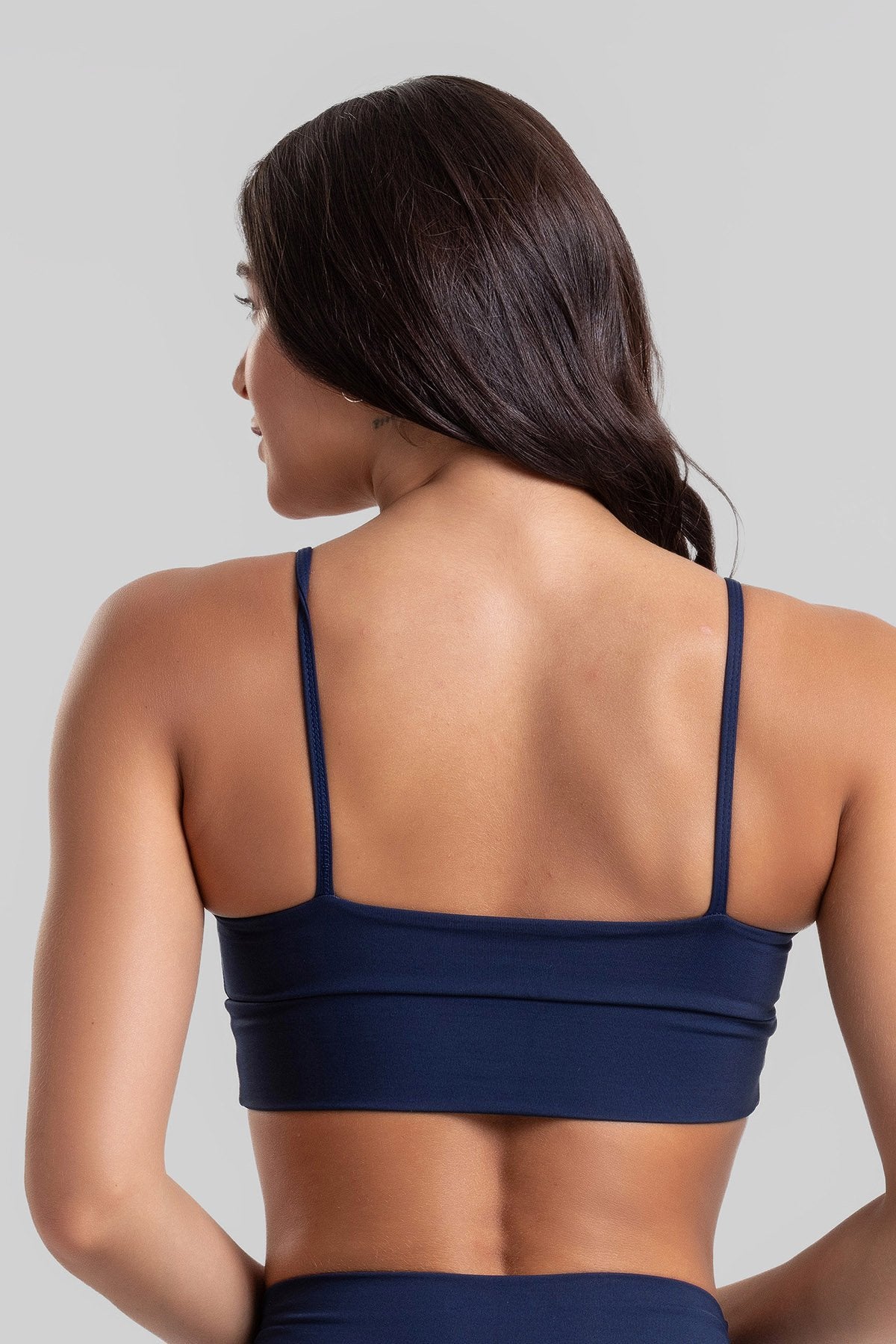 Double Sports Bra + Double Shorts Navy