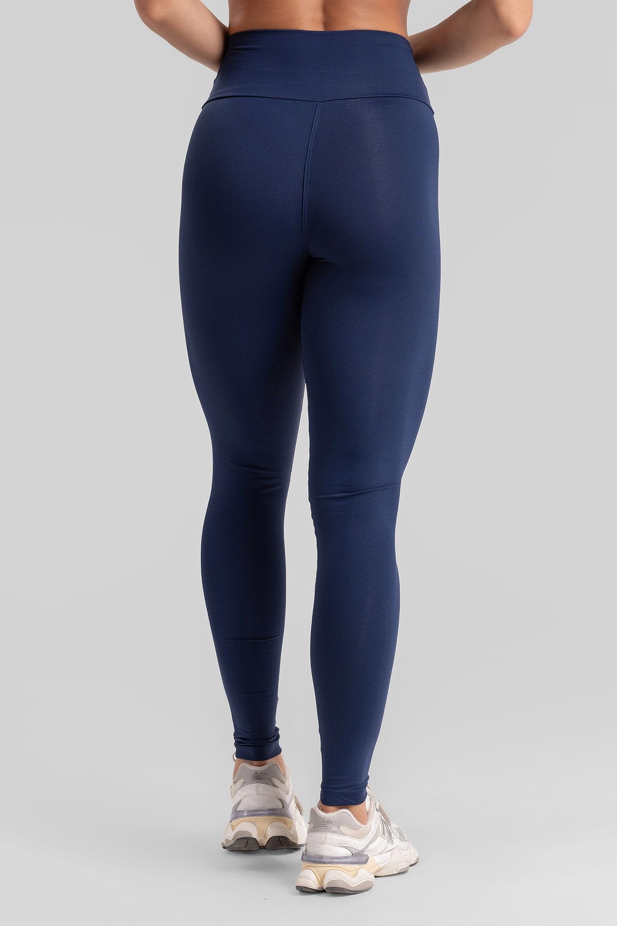 Cropped Top + Basic Leggings Intense Navy