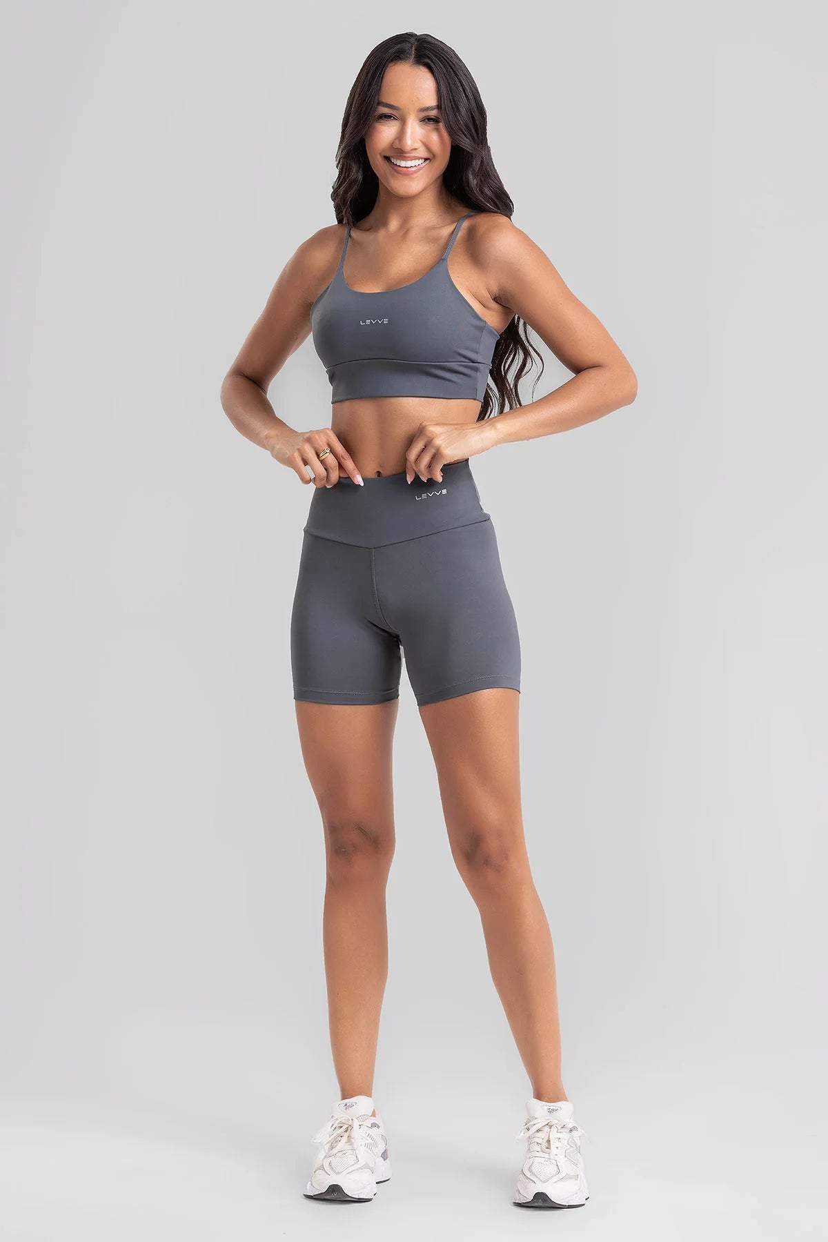Women's Fitness Shorts Intense Graphite