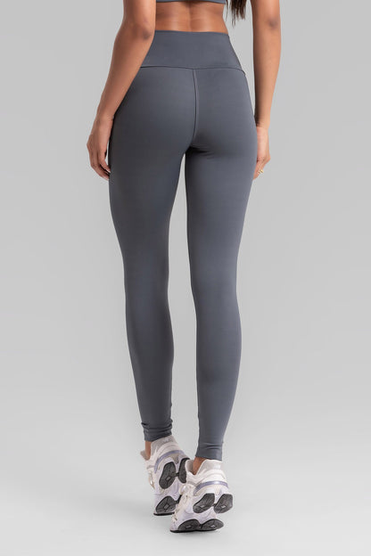 Cropped Top + Basic Leggings Intense Graphite