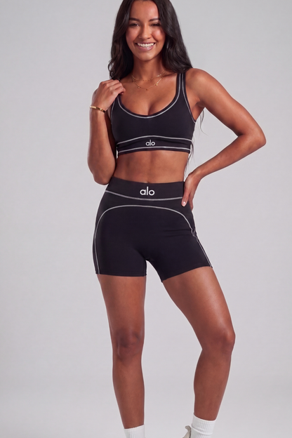 Yoga Suit Women Tracksuit Sports Bra High Waist Shorts Outfit