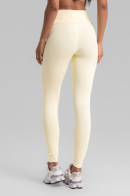 Women's Fitness Leggings Basic Nory Intense - Butter
