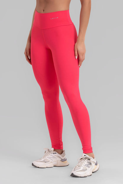 Women's Fitness Leggings Basic Nory Intense - Pitaya