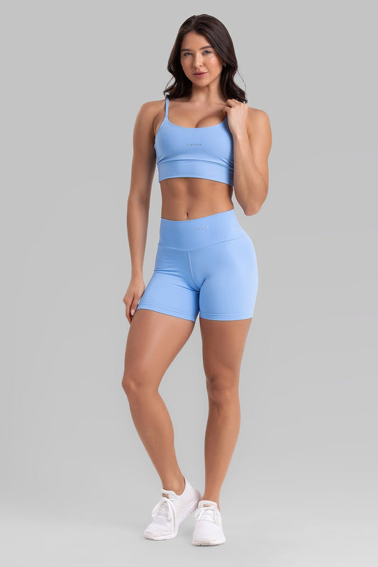 Double-Strap Sports Bra + Basic Shorts Intense Fly
