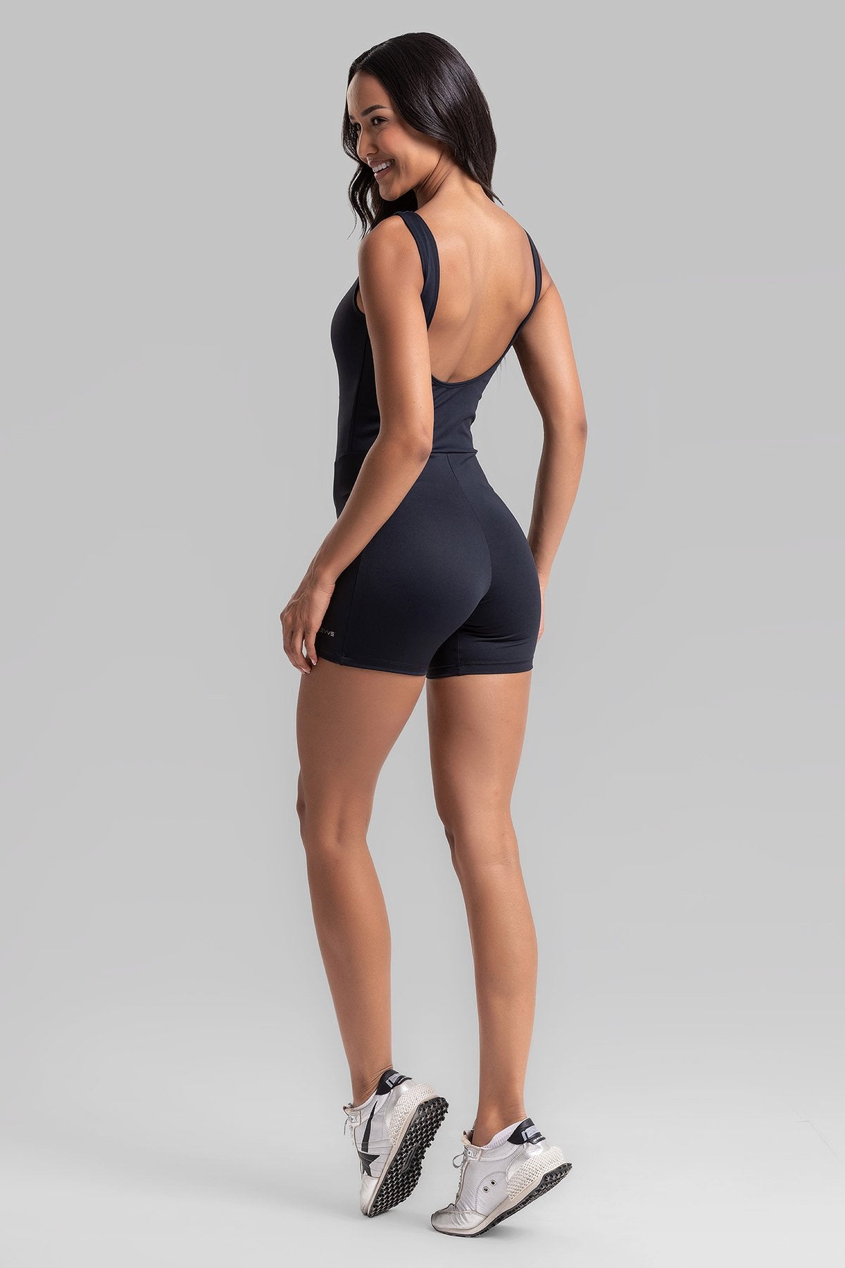 Women's Adjustable Strap Unitard Nory Intense - Black