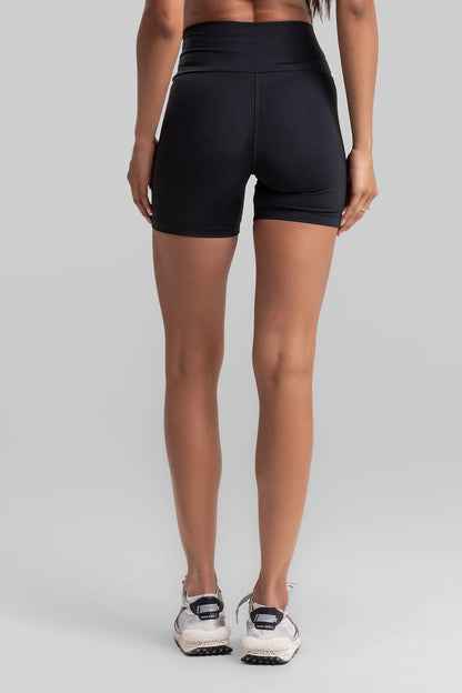 Cropped Top + Basic Shorts Intense Black