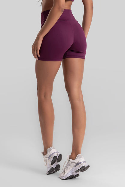 Women's Fitness Shorts Intense Malbec