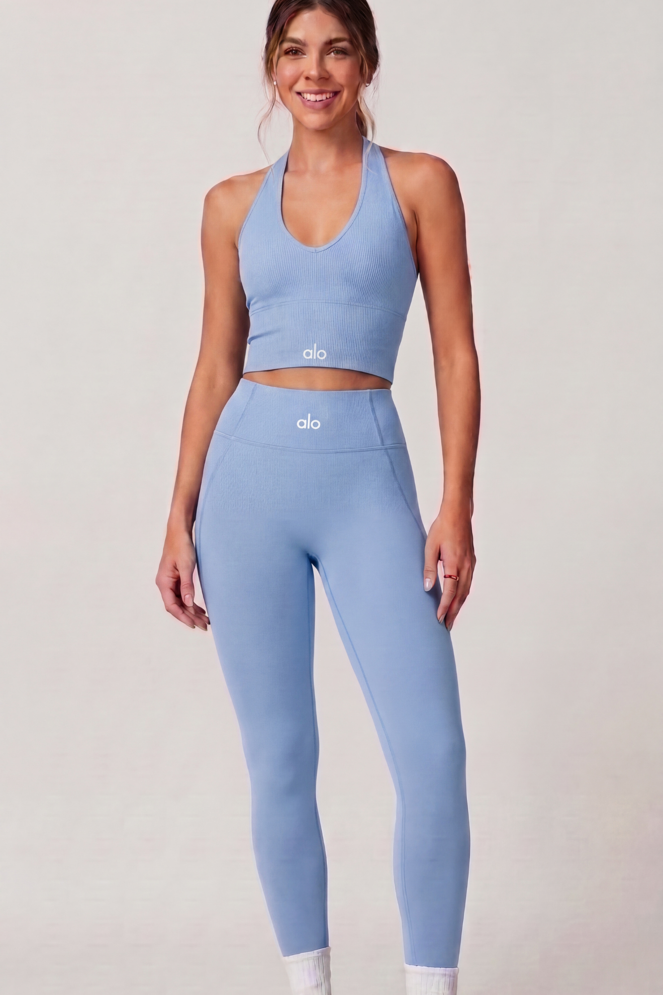 Women's Set Top + Leggings Fitness Star