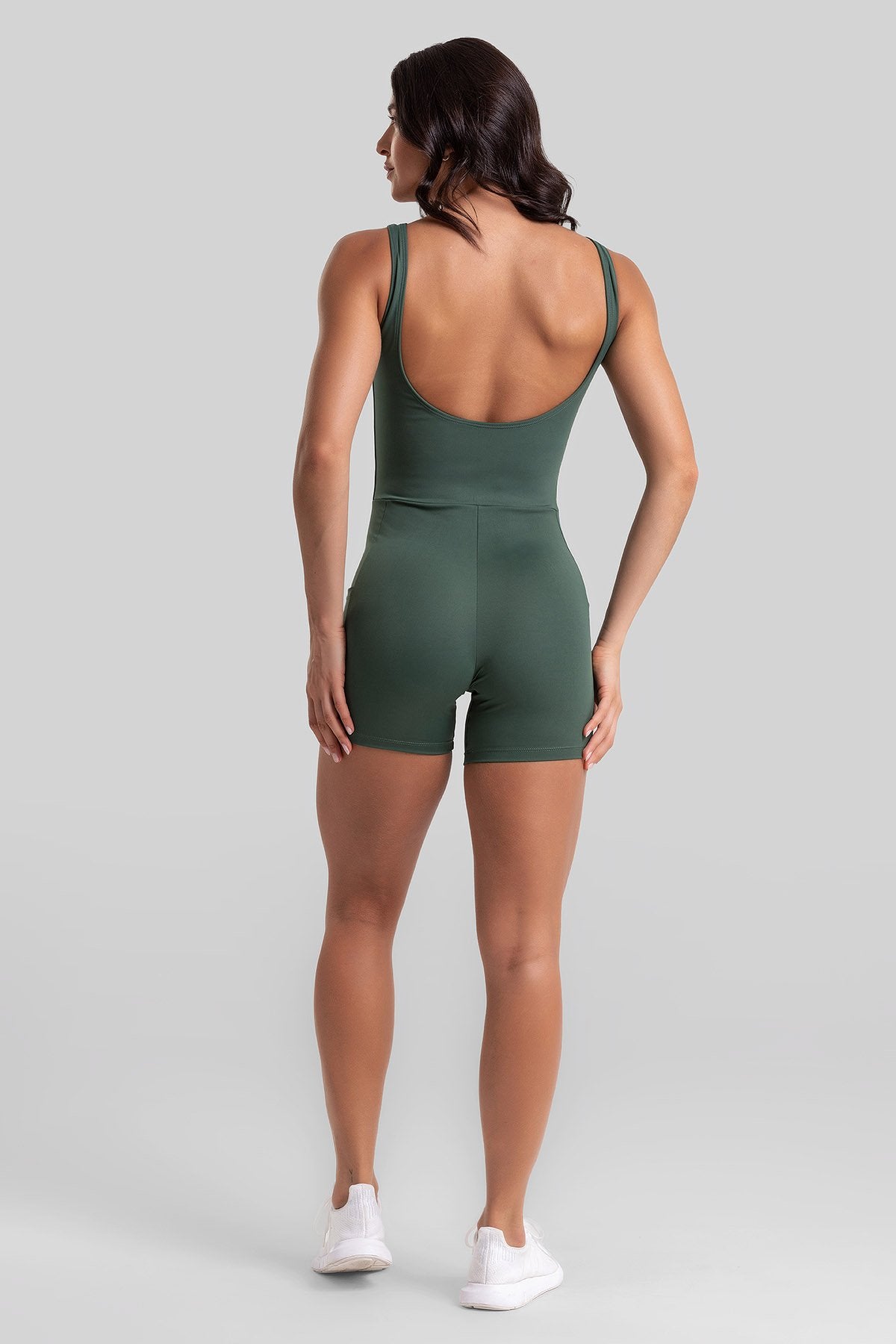 Women's Adjustable Strap Unitard Nory Intense - Botanical