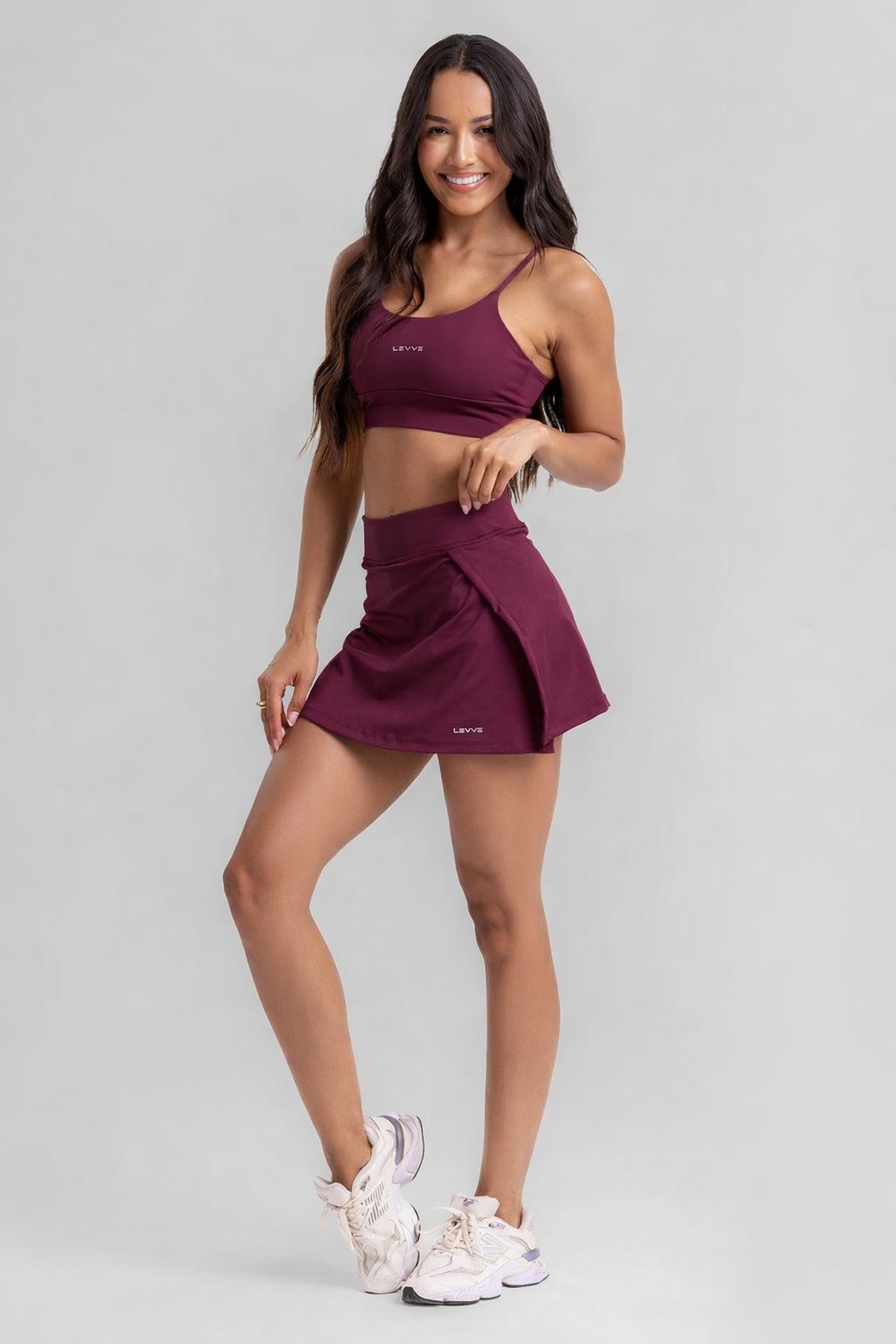 Wrap Skort Nory Intense - Malbec