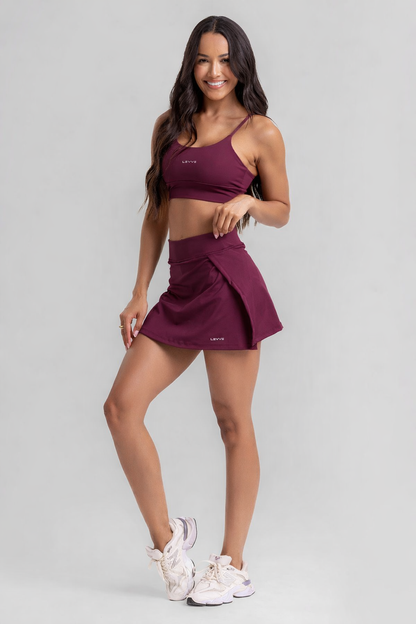 Wrap Skort Nory Intense - Malbec