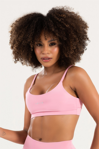 Women's Set Top + Leggings Fitness Pulse Pink