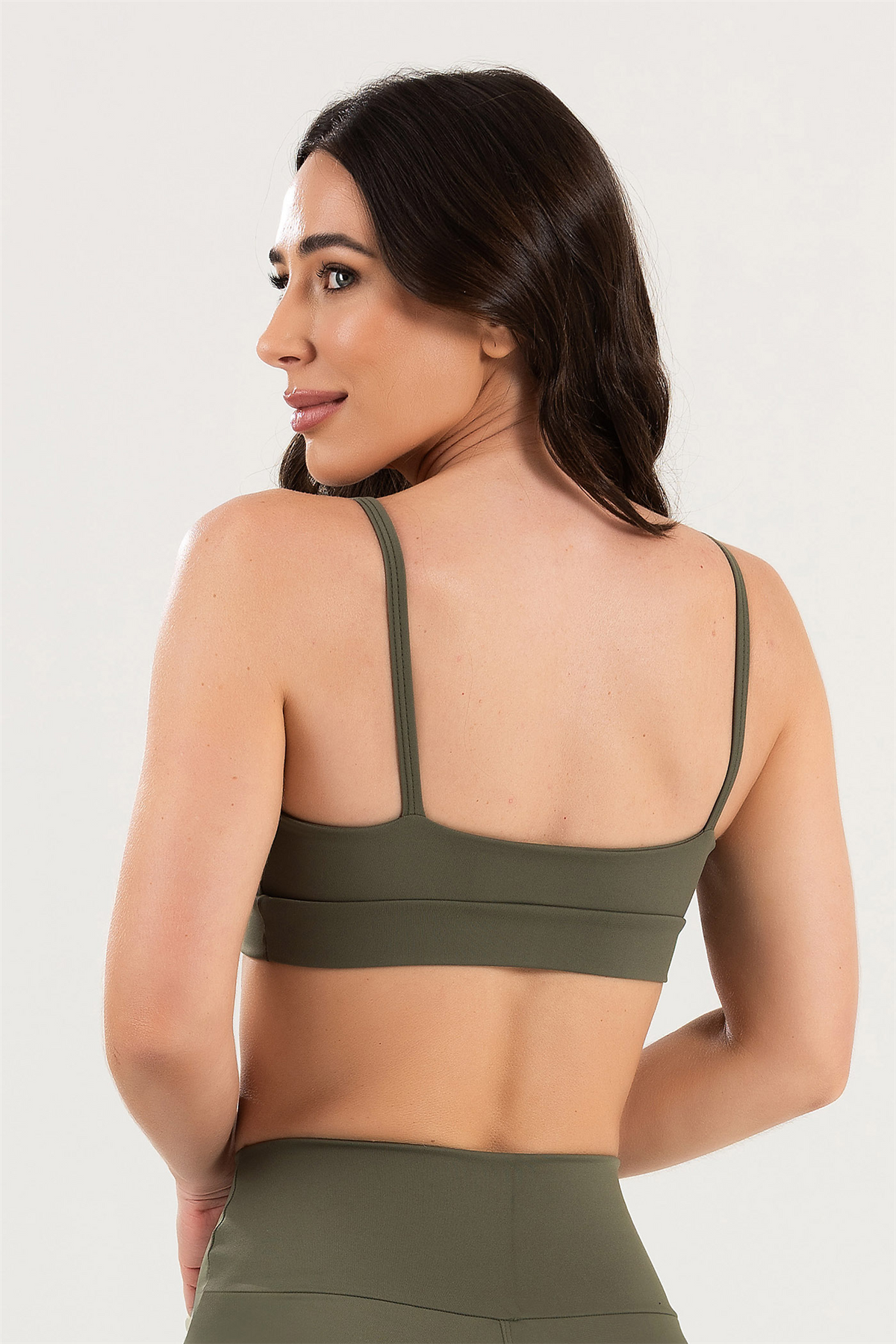 Women's Fitness Top Pulse Green Olive